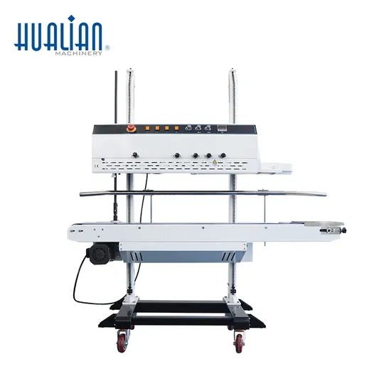 Frm-980zq Hualian Nitrogen Air Ink Coding Gas Flushing Suction Exhaust Bag Heat Continuous Packing Vacuum Sealing Machine